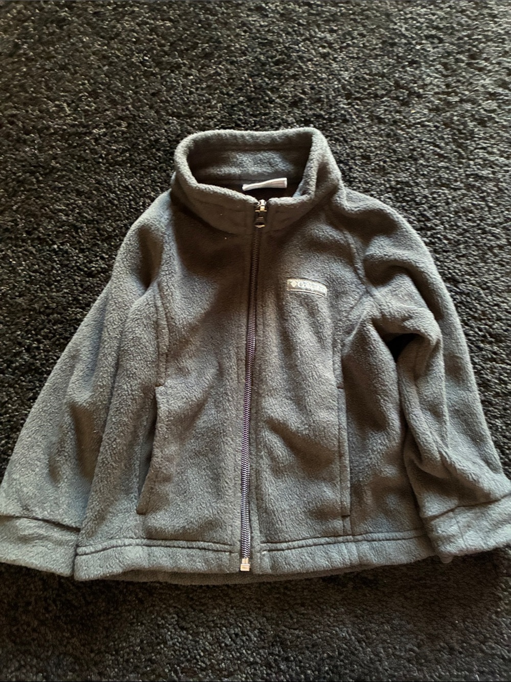Columbia Kids Black Size 2T Full-Zip Fleece Jacket